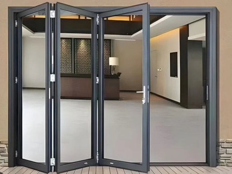 anthracite grey bifold doors 3